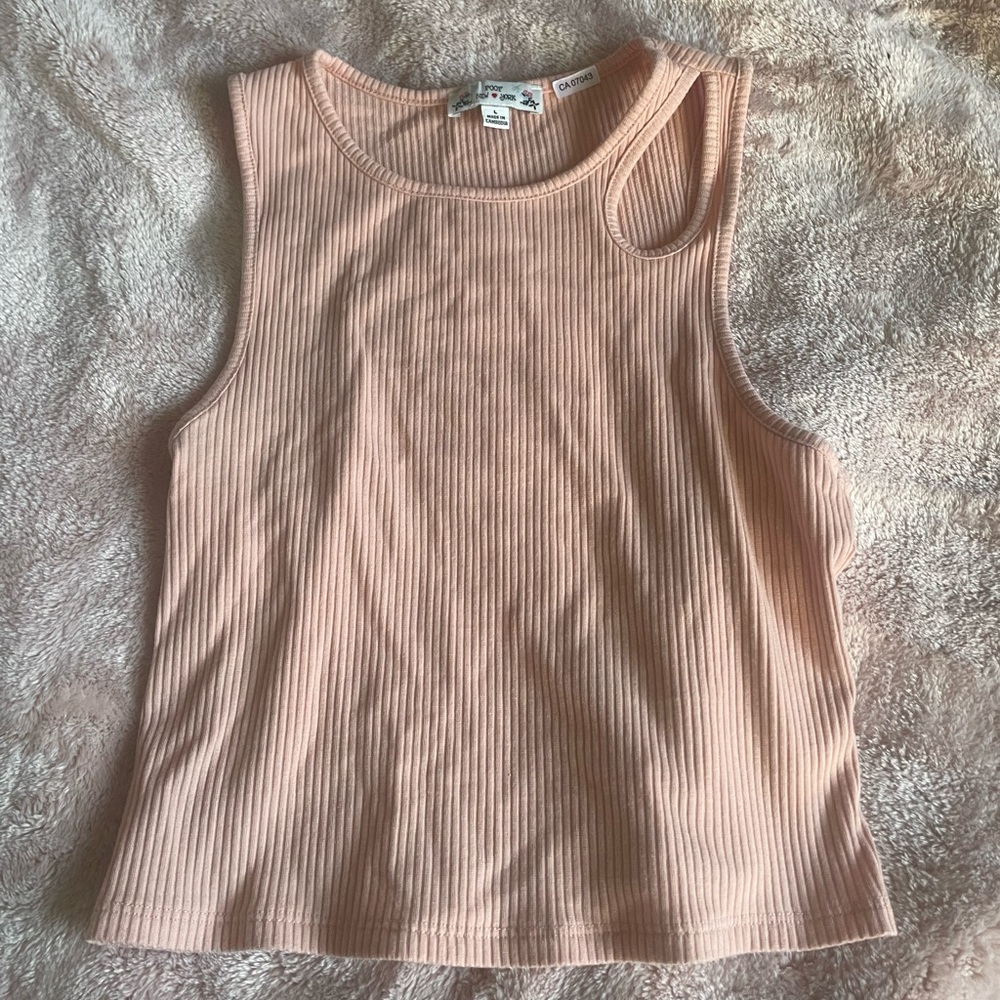 Poof New York ladies crop top
